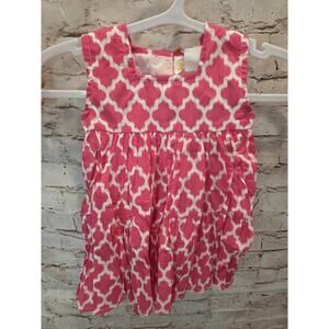 Masala Baby Tank Dress Pink Baby Size 3-6 Months